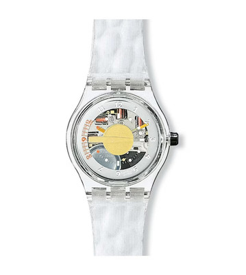 A Rare 1997 Swatch MusiCall Watch by CANDY DUFLER SLZ107 FUNKY STUFF, BOX PAPERS