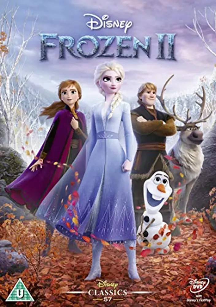 Frozen 2 DVD Animation & Anime (2020) Kristen Bell - NO CASE INCLUDED.... - Image 6