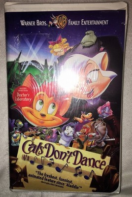 Cats Don't Dance [VHS] - Cats Don't Dance - Good - See condition notes