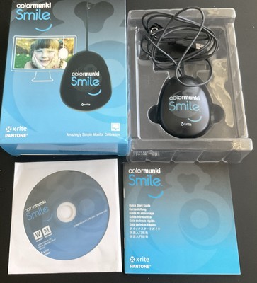 EUC ColorMunki Smile X-Rite Pantone Simple Monitor Calibration Windows & Mac