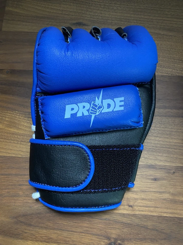 Guantes PRIDE FC Oficiales Auténticos Whitebolts DSE MMA - Dos Tipos Talla L Foto 4 de 4