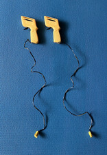 2 Aurora AFX 60 Ohm Plug In Variable Speed Russkit Hand Controllers, Tested