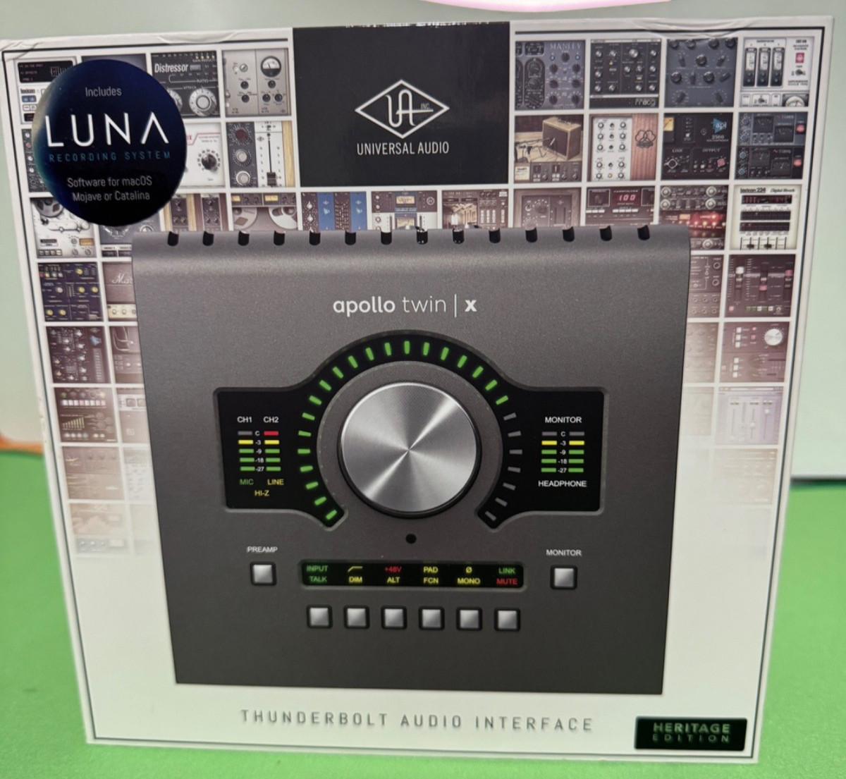 *NEW SEALED* Universal Audio Apollo Twin X Duo Heritage Edition Thunderbolt 3