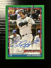 Paul Konerko Cards, Rookie Cards and Autographed Memorabilia Guide 8