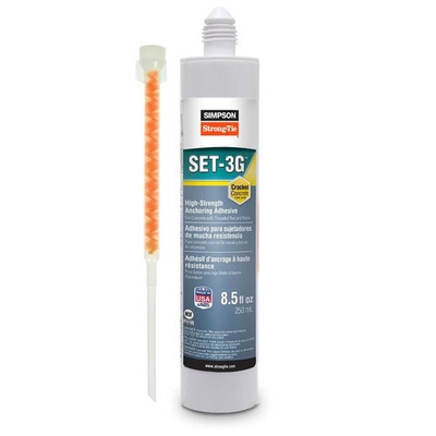 Simpson Strong-Tie SET-3G10 - 8.5 Oz. Epoxy Anchor w/Nozzle