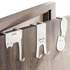 Over The Door Hooks Hanger,Door Hooks for Hanging,Over The Door Towel Racks f...