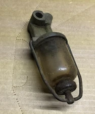 Glass Bowl Fuel Strainer Filter vintage gas small engine tractor sediment