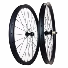 Carbon Wheels 27.5 Inch Mountain Bike Wheelset Clincher Rims 40mm Width Tubeless