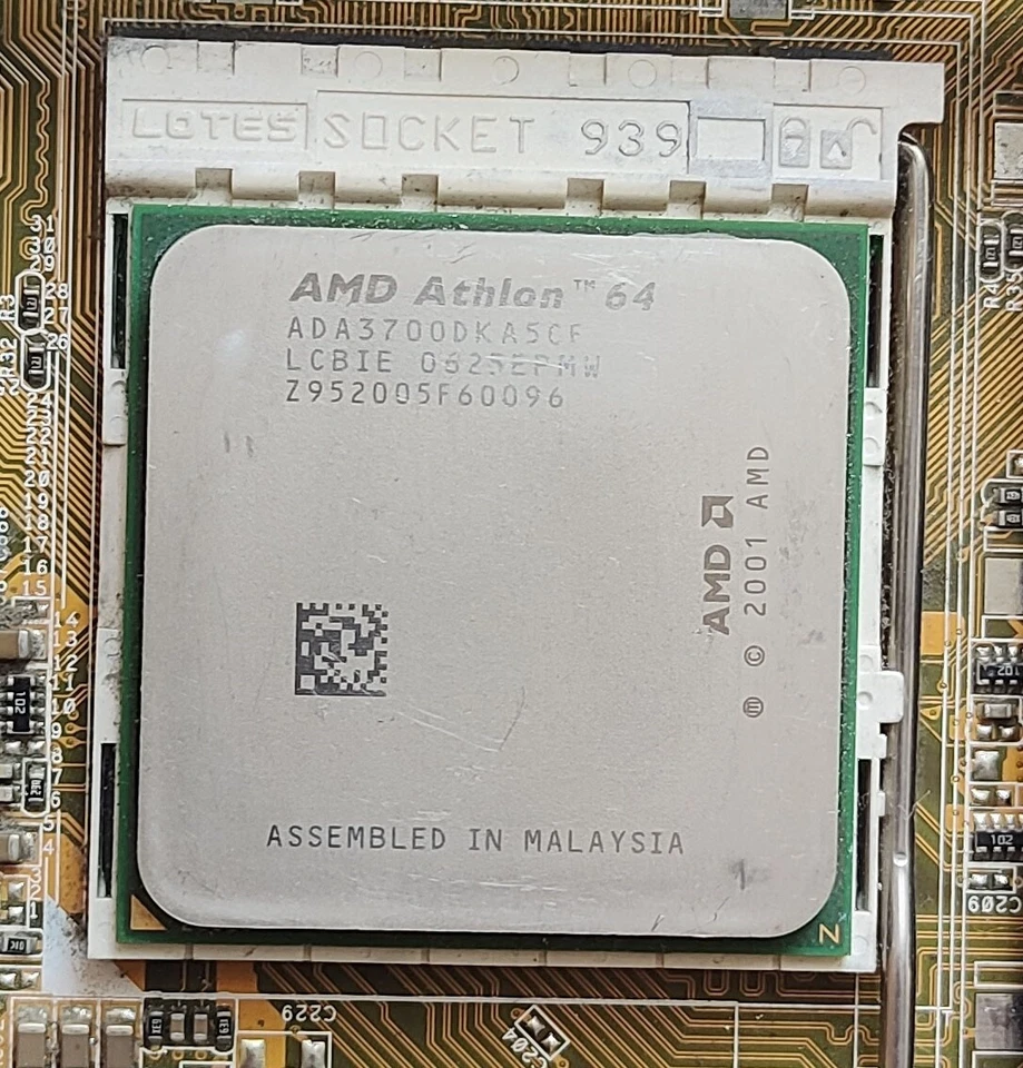 Asus A8V Motherboard with Athlon 64 3700+ CPU and 2GB RAM Test OK! 104 - Image 3 of 4