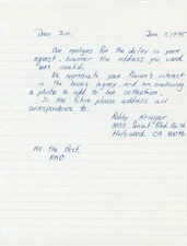 Robby Krieger-ALS from 1995