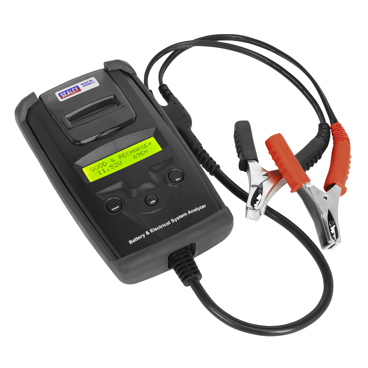 BT2003 Digital Battery & Alternator Tester with Printer 6/12/24V Sealey