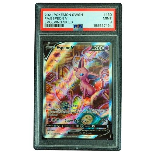 Espeon V graded PSA 9 for sale on eBay
