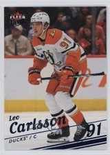 2025-26 Upper Deck Fleer Ultra SP Ice 77/100 Leo Carlsson #141 1t4x