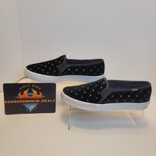 Keds X Kate Spade New York Double Decker Quilted Velvet Studded Sneakers Sz 7
