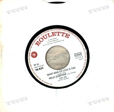 Joey Dee - What Kind Of Love Is This / Wing - Ding 7in (VG) .*