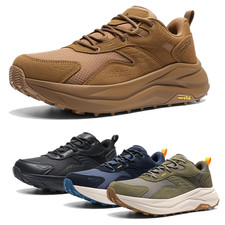 Men's Lightweight Waterproof Hiking Shoes Cushioned Trekking Camping Shoes
