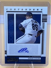 2021 Panini Contenders #CA-EC Edwar Colina Contenders Autographs AU