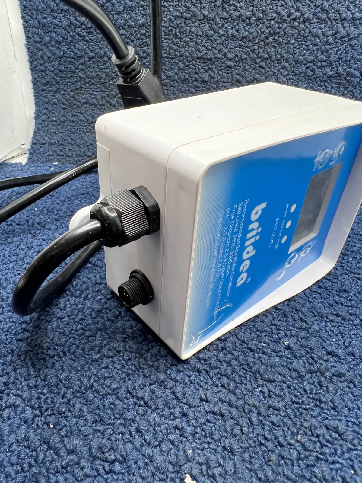 Briidea HSCG-01: Salt Chlorine Generator & Timer-Adjustable Levels