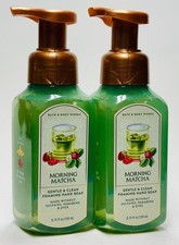 2 Bath  Body Works MORNING MATCHA Gentle Foaming Liquid Hand Soap Wash