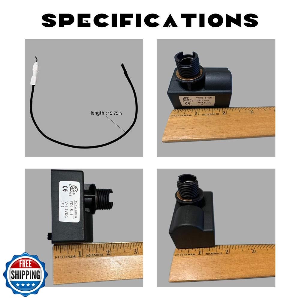 MCAMPAS Propane Electronic Pulse Gas Igniter with 400mm Electrode