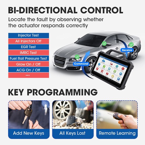 2025 LAUNCH X431 PAD VII PAD 7 PRO Car Diagnostic Scanner Key Programming Coding - Picture 8 of 29