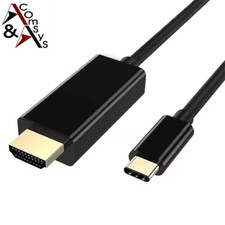 1.8m Adapter Kabel USB Typ C HDMI 1080p HDTV 4K f. PC MacBook Pro Huawei Samsung