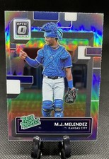 2022 Donruss Optic Rated Prospects Holo #RP25 M.J. Melendez - Kansas City Royals