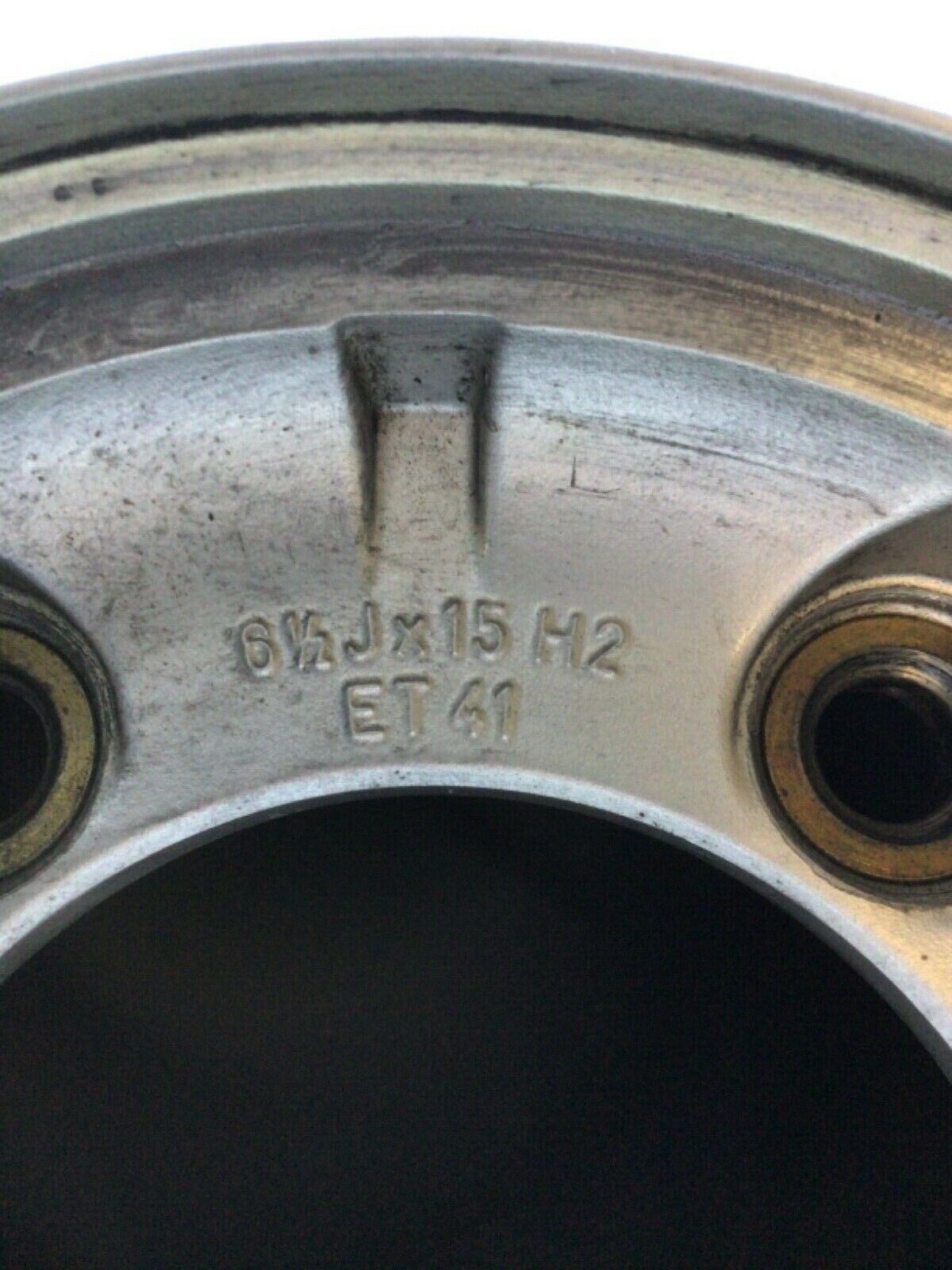 BENTLEY TURBO R EIGHT 15 ALLOY WHEEL UR27500 6.5J x15 H2 ET41 X 1 #2 NO TIRE