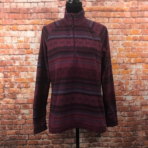 Eddie Bauer Women's Quest Fleece Maroon 