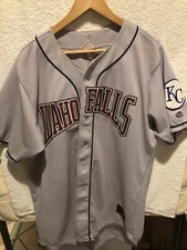 Idaho Falls Chukars Jersey Royals MILB Team Issued. Rawlings #22 Size 46