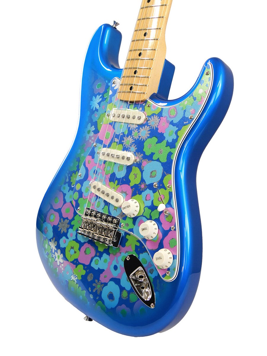 Fender Made in Japan Limited Stratocaster Blue Flower 2025 Limited