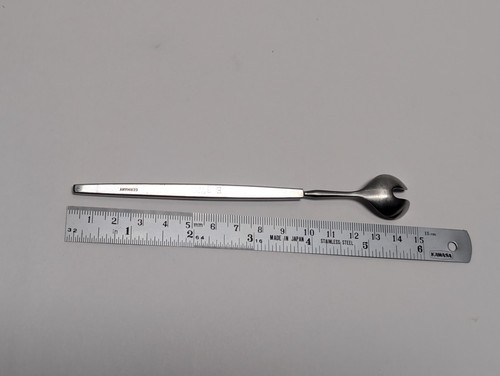 KARL STORZ E3720 Wells Enucleation Spoon Made In Germany (USED). - Picture 6 of 8