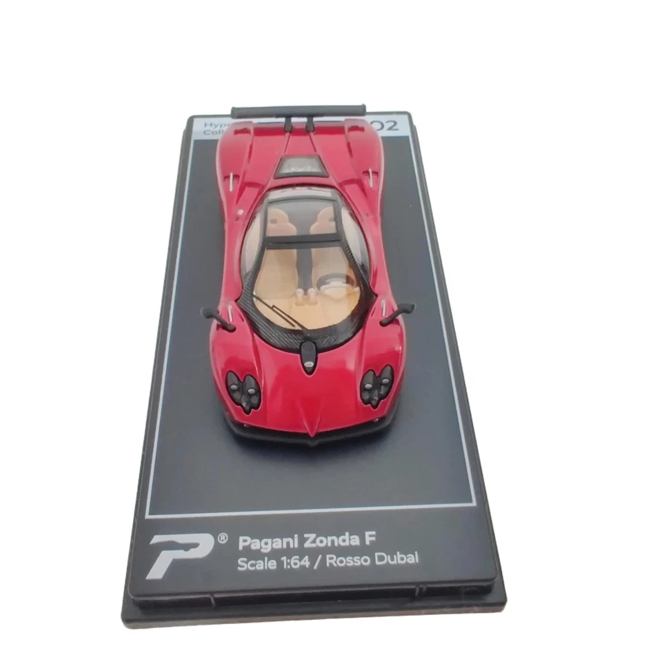 KINSMART Hyper-car League Pagani ZONDA F (Rosso Dubai) 1:64 scale - Image 4 of 4