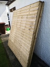 3 Garden Fence Panels - Glengormley - 1.8m x 1.8m - Light Tan Colour