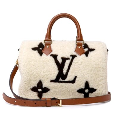 LOUIS VUITTON LV SKI Speedy Bandoliere 25 bag Monogram Giant