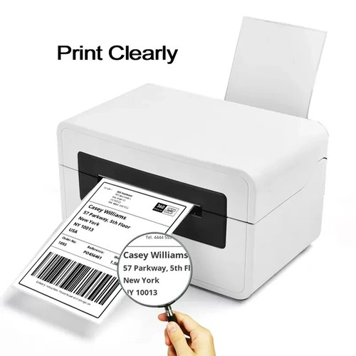 4x6 Fanfold Direct Thermal Perforated Shipping Labels for Zebra Printers 2000 - Picture 6 of 10