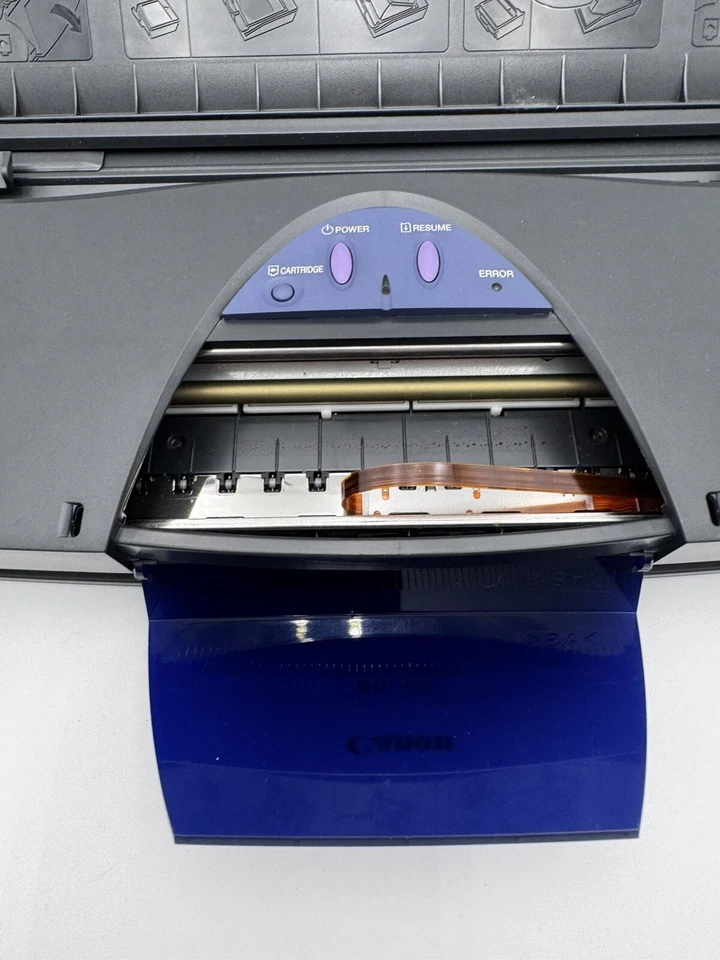 Canon BJC-85 K10190 Bubble Jet Color Mobile Inkjet Printer And OEM Power Adapter - Image 4 of 4