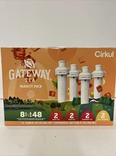 8 Cirkul Gateway Tea Flavored Water Cartridges Variety Sips Pack,NEW! Exp-5/26