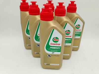 8,48 /l Castrol Power 1 2T 6 x 1 Ltr semisynthetic 2-stroke oil 