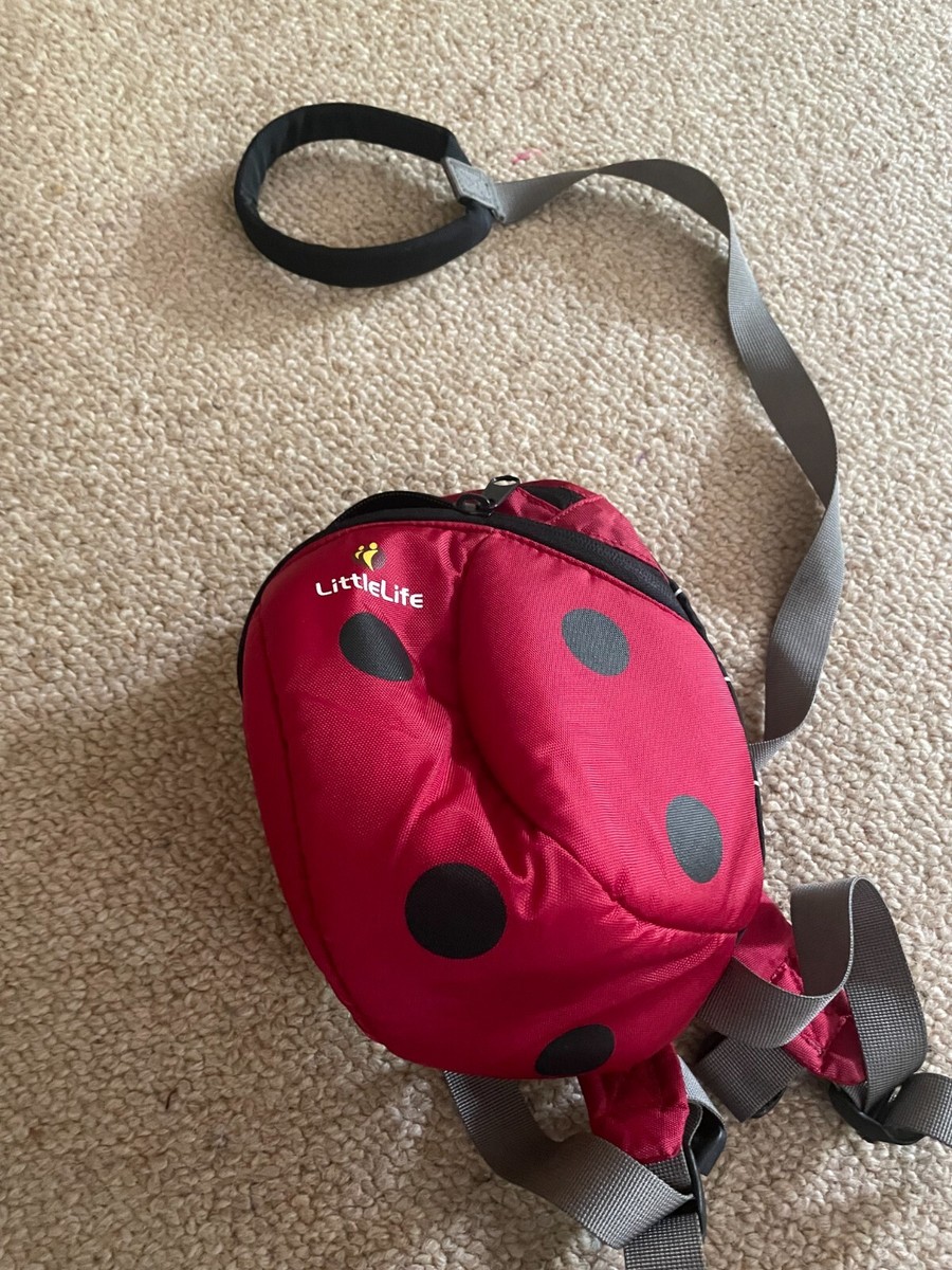 Bag Ladybird Reins Little Life LadyBird Toddler Red Rucksack