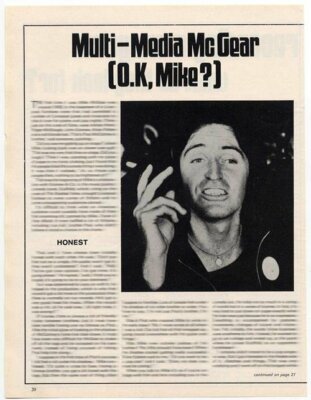 Mike McGear Multi-Media Grimms Scaffold Beat Instrumental Clipping