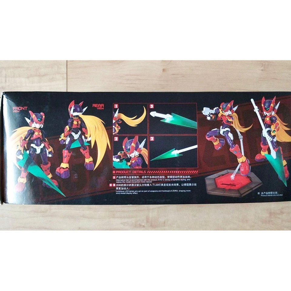 EASTERN MODEL KOKORO LINK MEGAMAN ZERO 01 ACTION PLASTIC MODEL KIT Figura Nuevo - Imagen 3 de 4