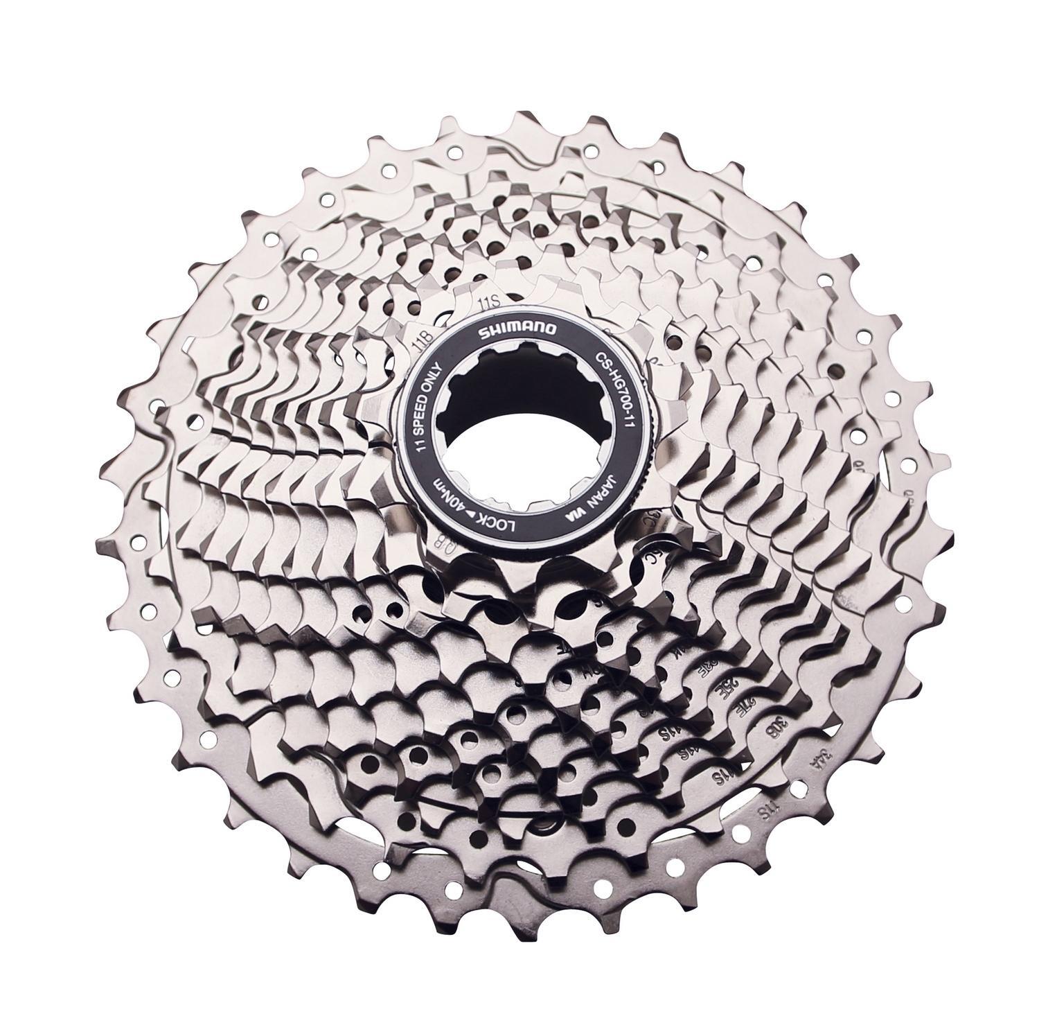 Cassette 11v Shimano 105 R7000 HG 11-34T transmission velo route grave