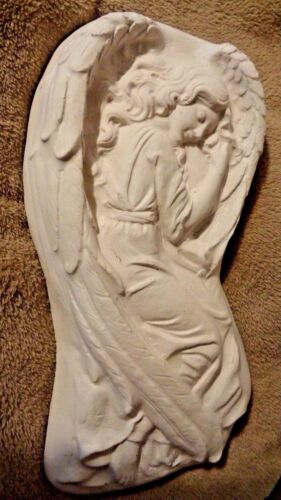 Angel Poly Plastic concrete plaster mold mould 15" x 7.75" x 1.75" thick - Picture 2 of 9