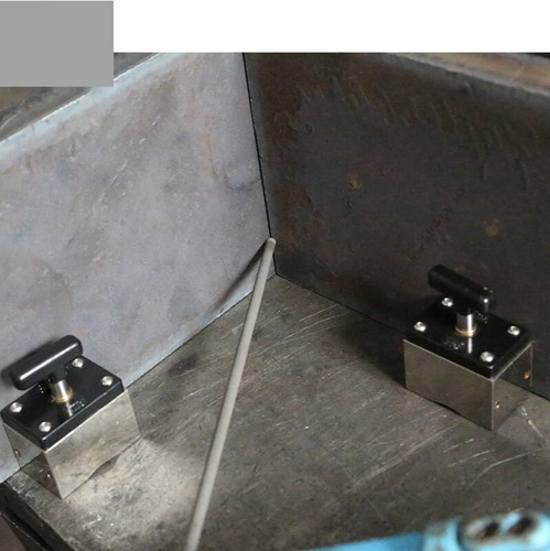 MWC2 Supporto magnetico quadrato per saldatura angolo retto strumento di bloccaggio magnetico clip G/F - Foto 4 di 15