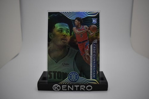 2021-22 Panini Illusions Rookie Cade Cunningham Detroit Pistons Emerald Parallel