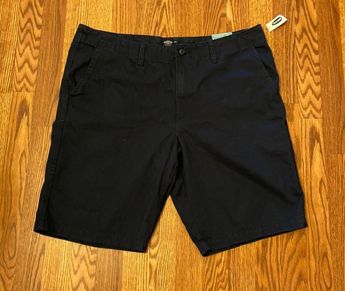 Old Navy Size 40 Mens Chino Shorts At Knee Navy Blue NWT - Picture 4 of 6