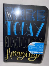 OOLY 118-QT Pocket Pal Journal Pack of 8, (3.5" x 5") - Quotations. New In Pack