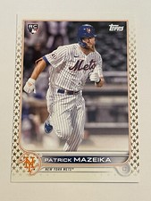 2022 Topps Baseball Gold Stars Rookie - Patrick Mazeika RC - New York Mets
