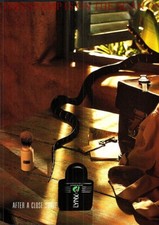 Lynx 'JAVA' Men's After Shave Toiletries ADVERT : Original 1990 Print Ad 705/54